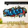 graffiti_nombre_hugo_yayaprint_b01 graffiti_nombre_hugo_yayaprint_b01